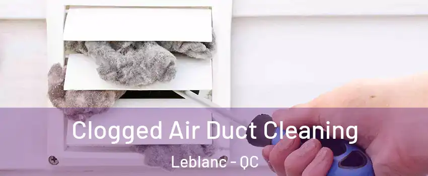  Clogged Air Duct Cleaning Leblanc - QC