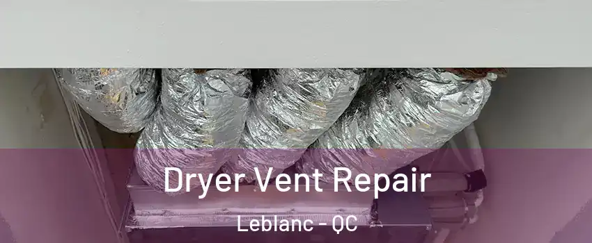  Dryer Vent Repair Leblanc - QC