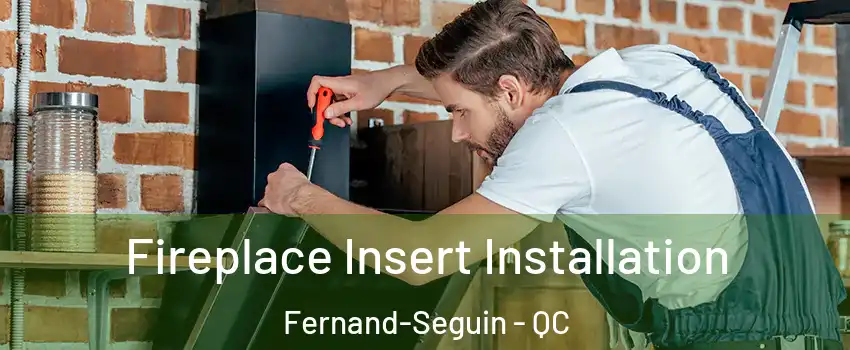  Fireplace Insert Installation Fernand-Seguin - QC