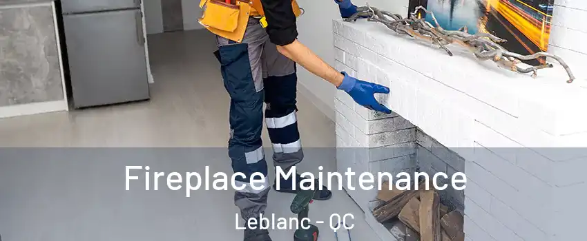  Fireplace Maintenance Leblanc - QC