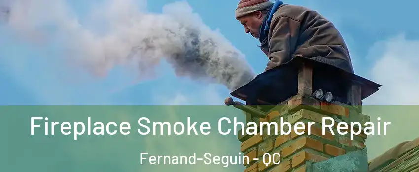 Fireplace Smoke Chamber Repair Fernand-Seguin - QC