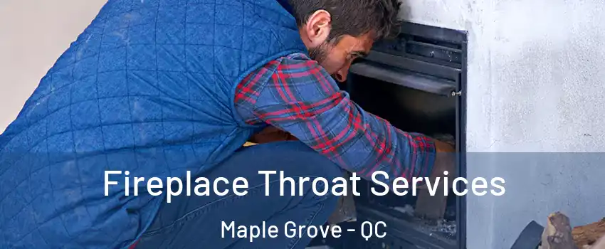  Fireplace Throat Services Maple Grove - QC