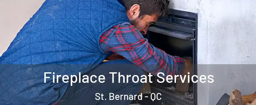  Fireplace Throat Services St. Bernard - QC