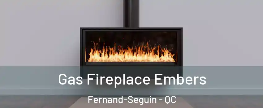  Gas Fireplace Embers Fernand-Seguin - QC