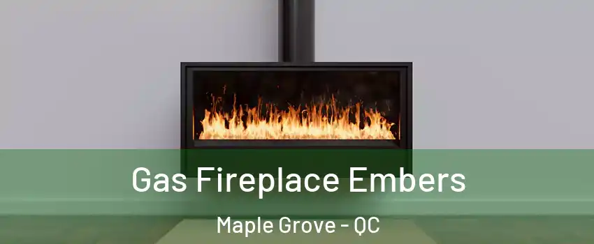  Gas Fireplace Embers Maple Grove - QC