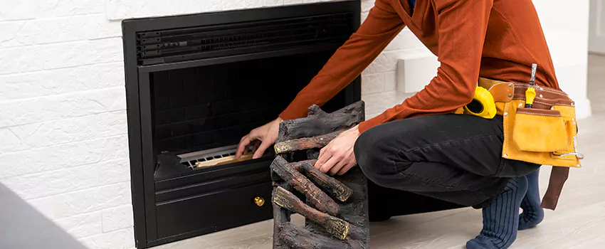 Metal Fireplace Installation in St. Bernard, Quebec