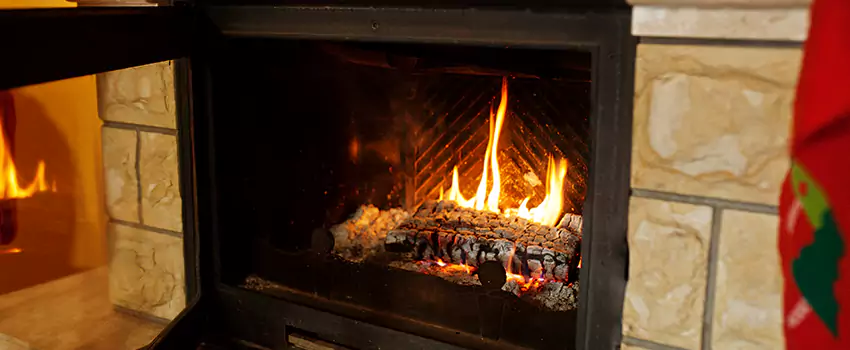 Gas Fireplace Ember Bed Design Services in St. Bernard, Quebec