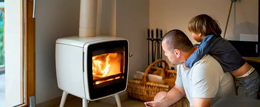 Morso Cast Iron Fireplace Insert Installation in St. Bernard, QC