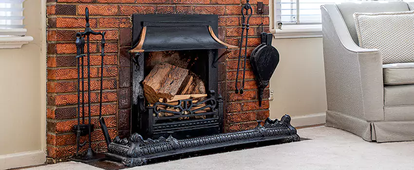 Vintage-style Fireplace Redesign in St. Bernard, Quebec