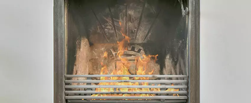 Travis Industries Linear Gas Fireplace Installation in St. Bernard, Quebec