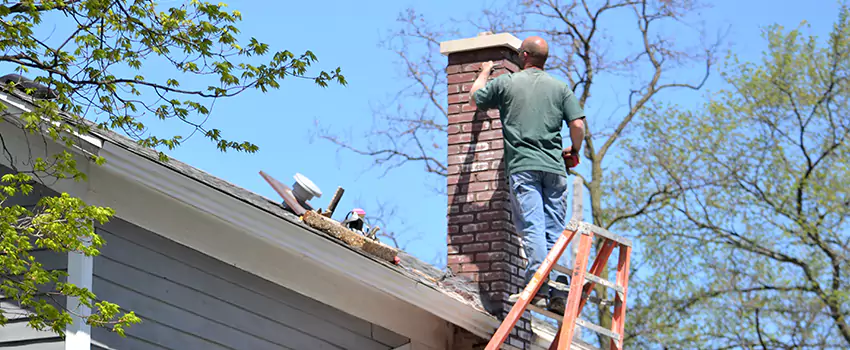 Chimney Crown Repair in St. Bernard, Quebec