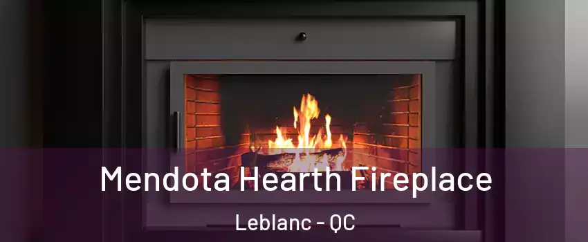 Mendota Hearth Fireplace Leblanc - QC